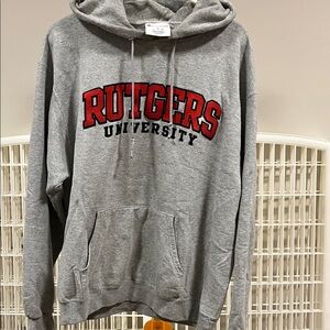 Champion Gray Rutgers University Hoodie